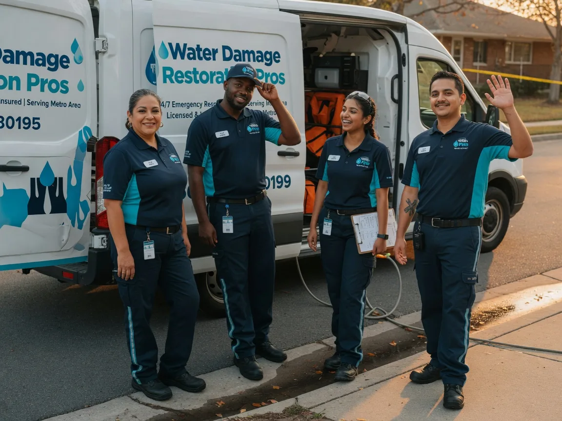 Water Damage Restoration company in Baldwin, ND